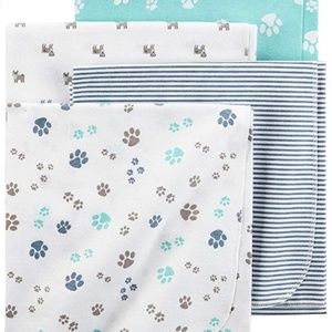 Carter's Baby Boys' Receiving Blankets  NEW